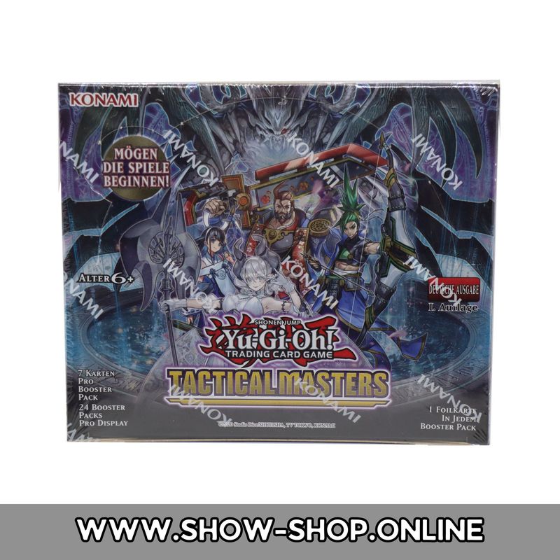 Yu-Gi-Oh! Tactical Masters DISPLAY - 1. Auflage Deutsch