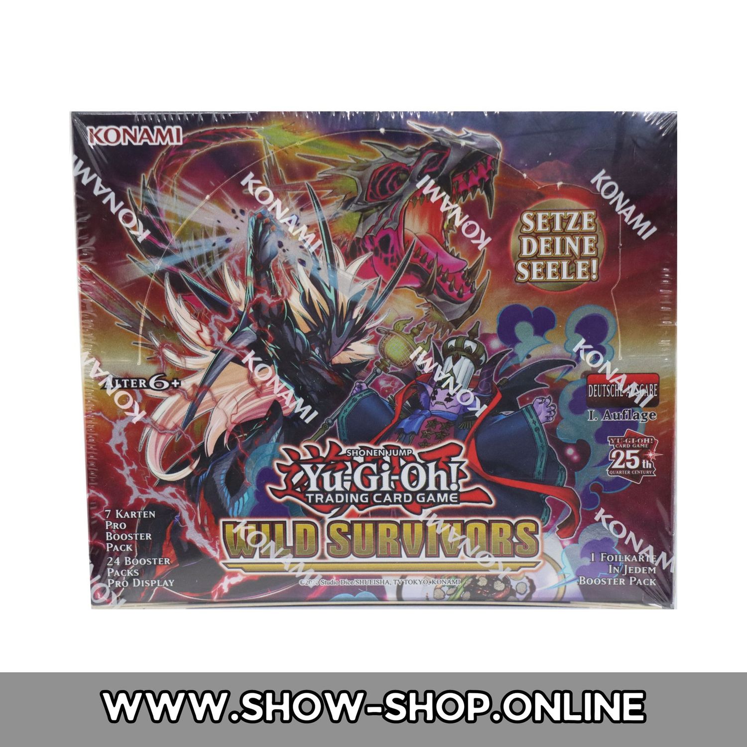 Yu-Gi-Oh! Wild Survivors DISPLAY - 1. Auflage Deutsch