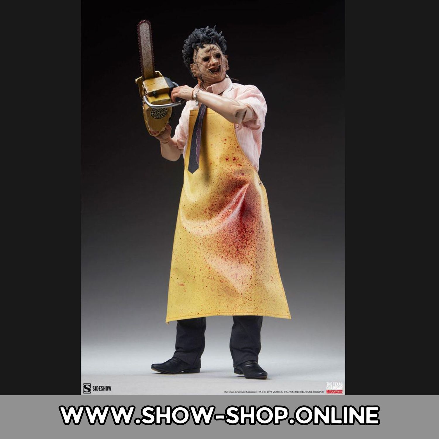 SIDESHOW Texas Chainsaw Massacre Actionfigur 1/6 Leatherface (Killing Mask) 30 cm