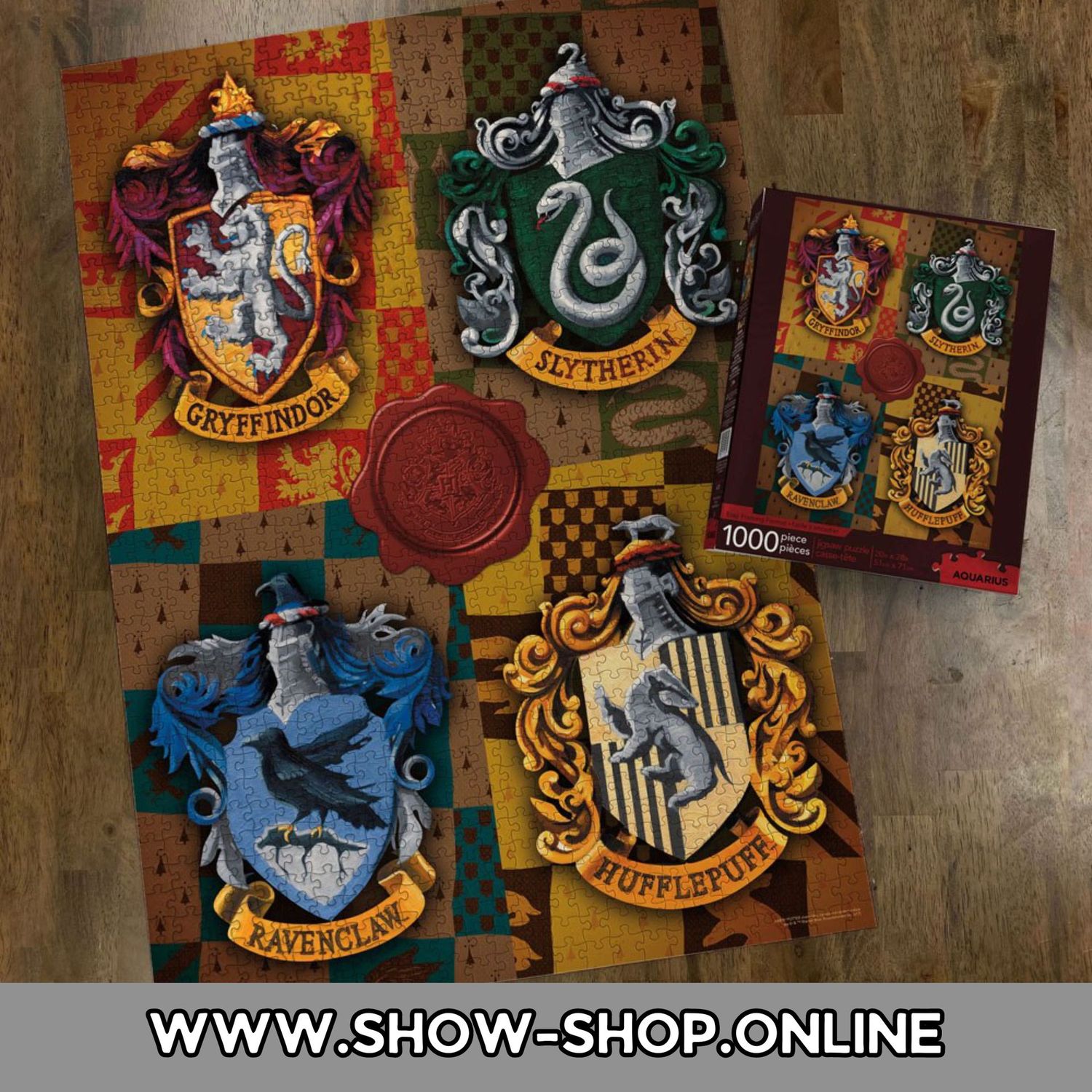 Harry Potter Puzzle - Wappen (1000 Teile)