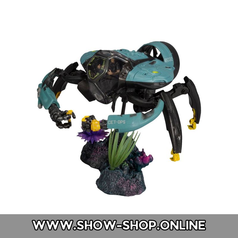 Avatar: The Way of Water Deluxe Medium Actionfiguren - CET-OPS Crabsuit