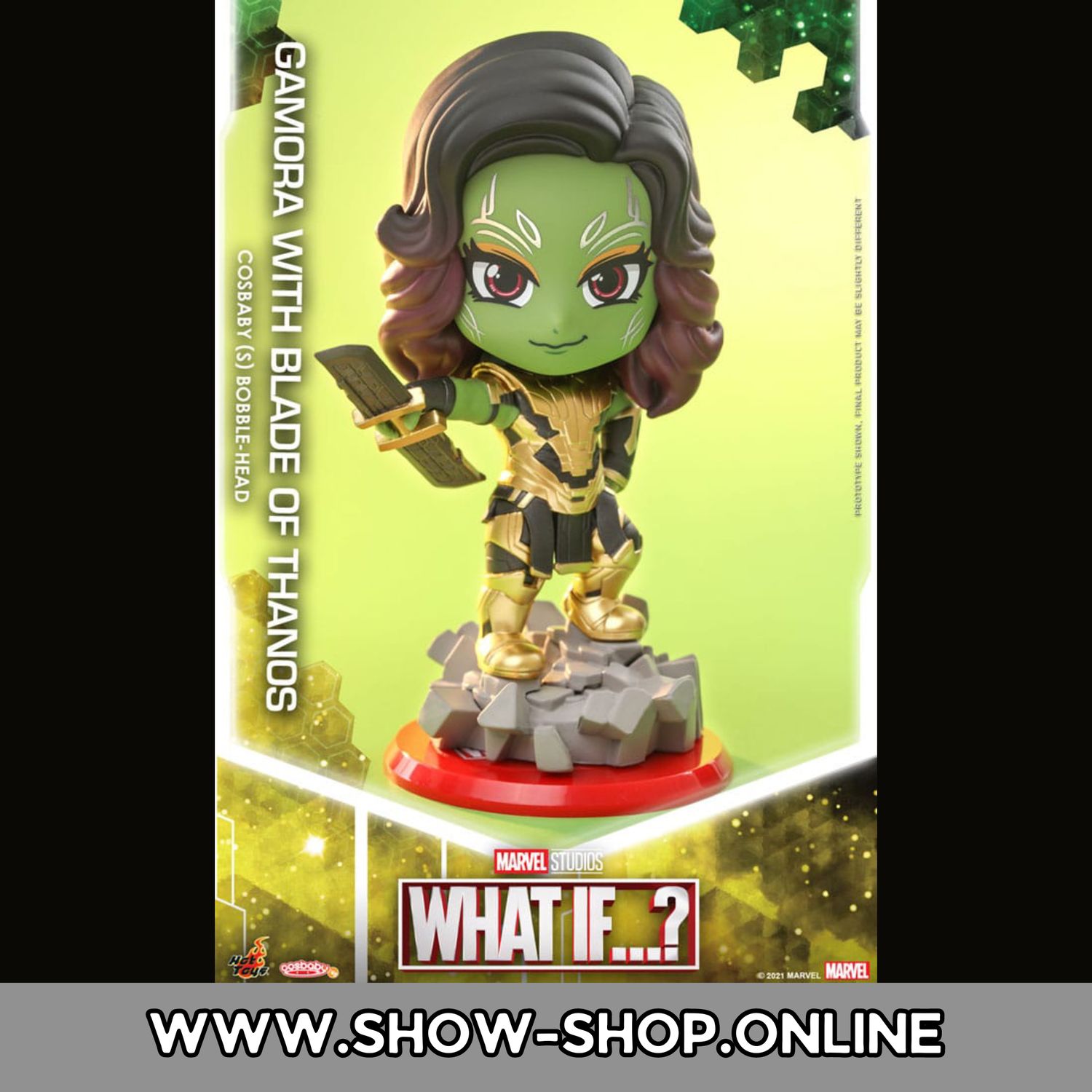 What If...? Cosbaby (S) Minifigur - Gamora (with Blade of Thanos) 10 cm