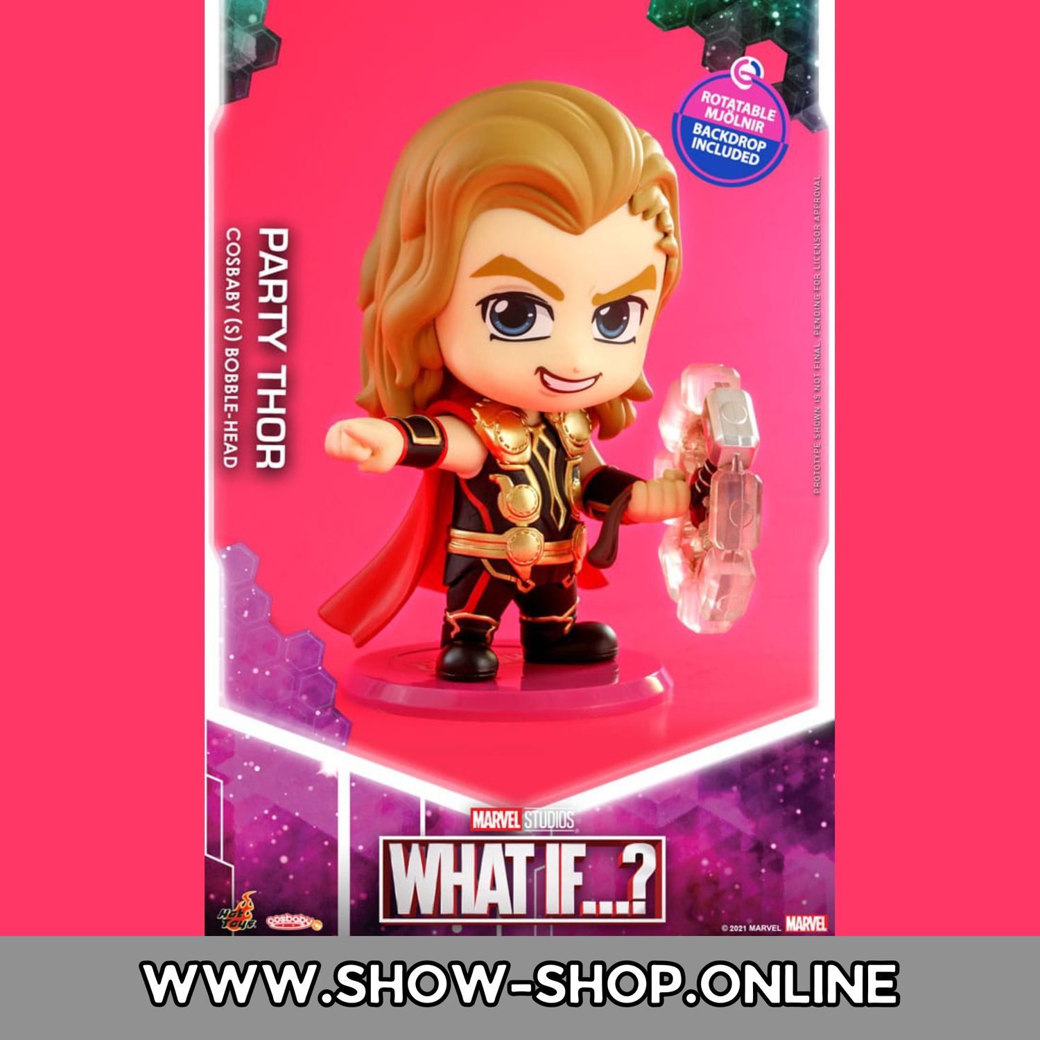 What If...? Cosbaby (S) Minifigur - Party Thor 10 cm