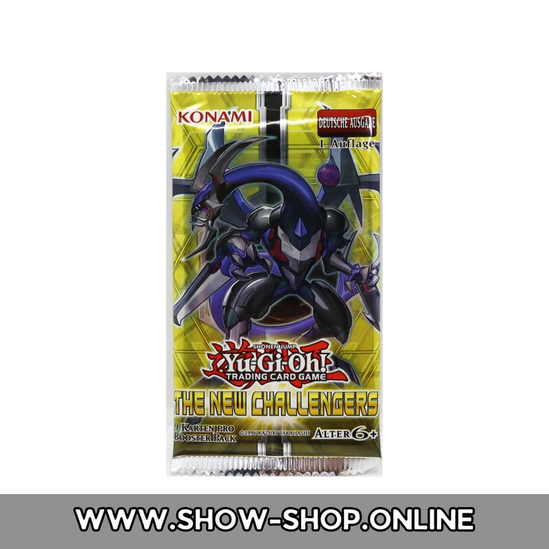Yu-Gi-Oh - The New Challengers BOOSTER - 1. Auflage Deutsch  - (§24 Differenzbesteuert)