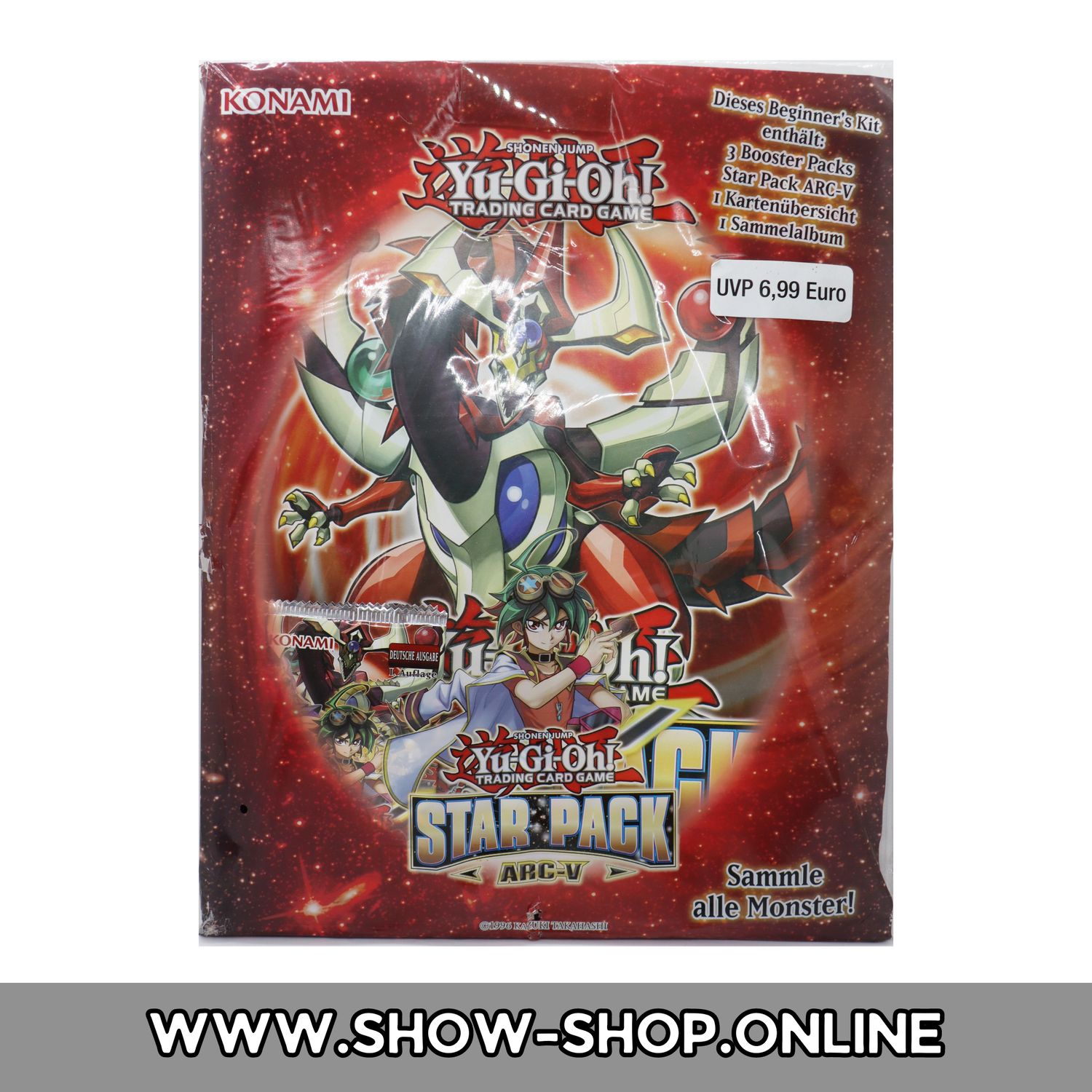 Yu-Gi-Oh! Star Pack ARC-V - BOOSTER + MAPPE  - (§24 Differenzbesteuert)