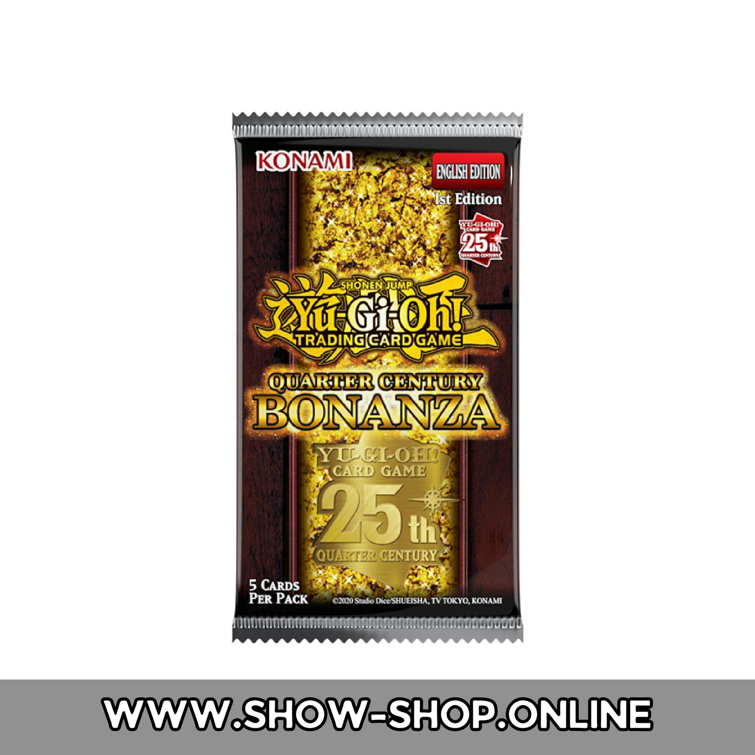 Yu-Gi-Oh - Quarter Century Bonanza BOOSTER - 1. Auflage Deutsch