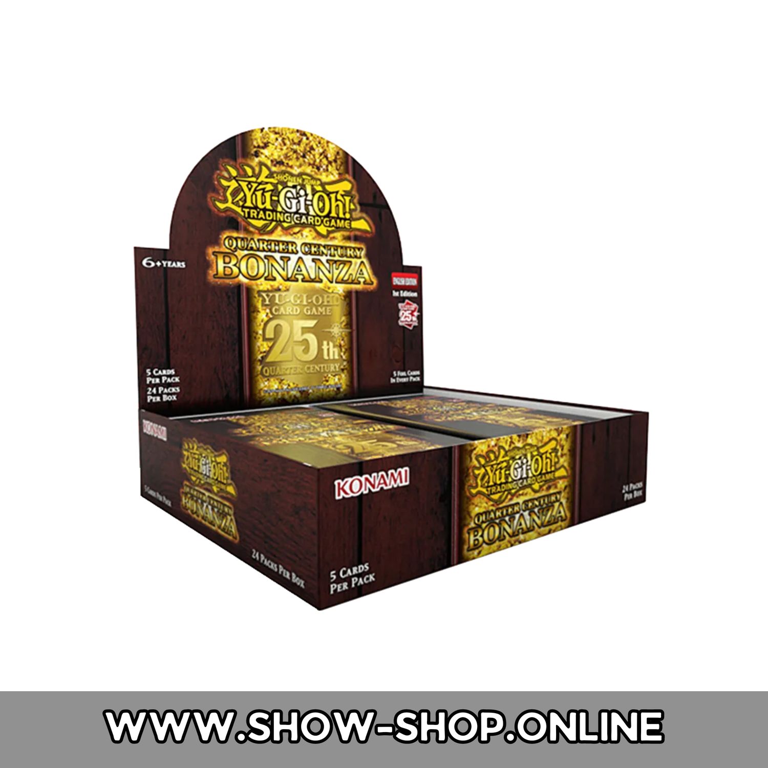 Yu-Gi-Oh! Quarter Century Bonanza DISPLAY - 1. Auflage Deutsch