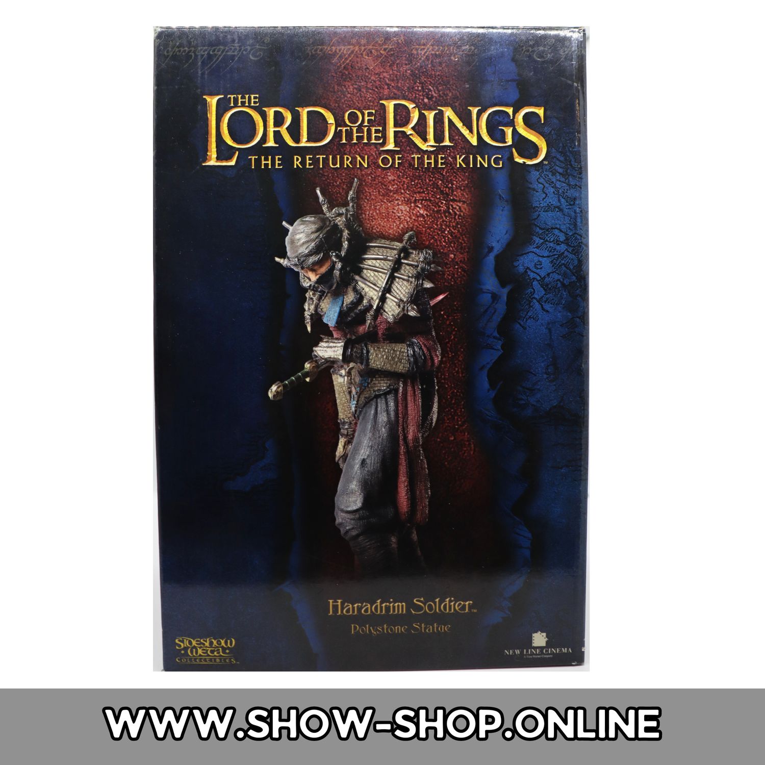 SIDESHOW & WETA - Herr Der Ringe Figur 1/6 Scale - Haradrim Soldier - §24 Differenzbesteuert