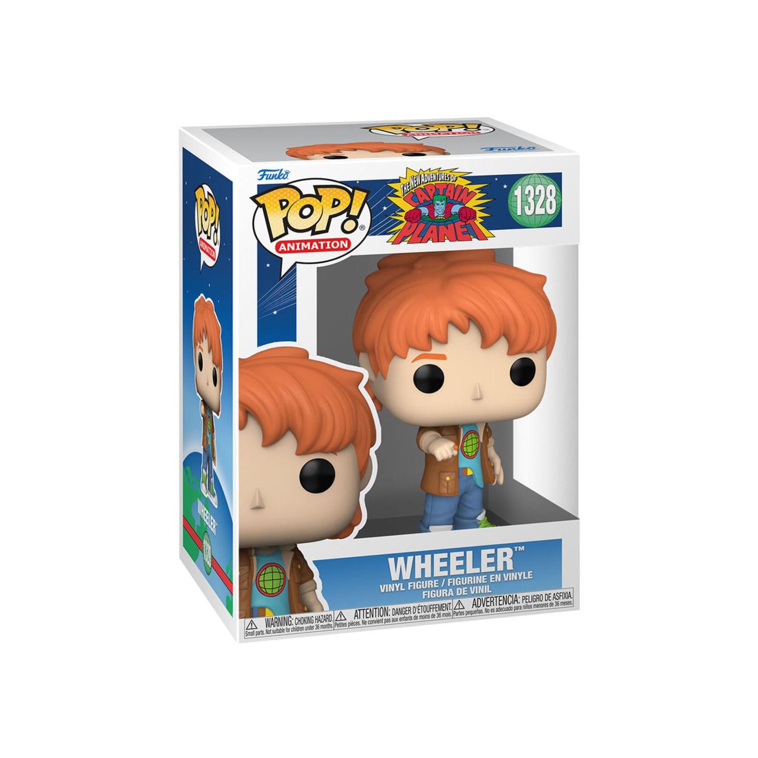 FUNKO POP! Captain Planet  -  Wheeler 1328