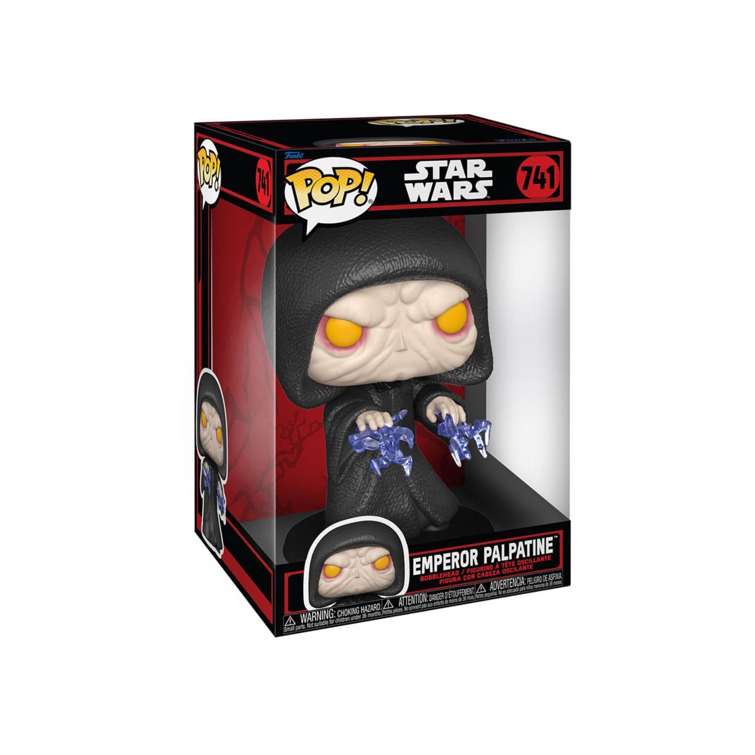FUNKO POP! Star Wars  -  Emperor Palpatine 741 (Super Sized)