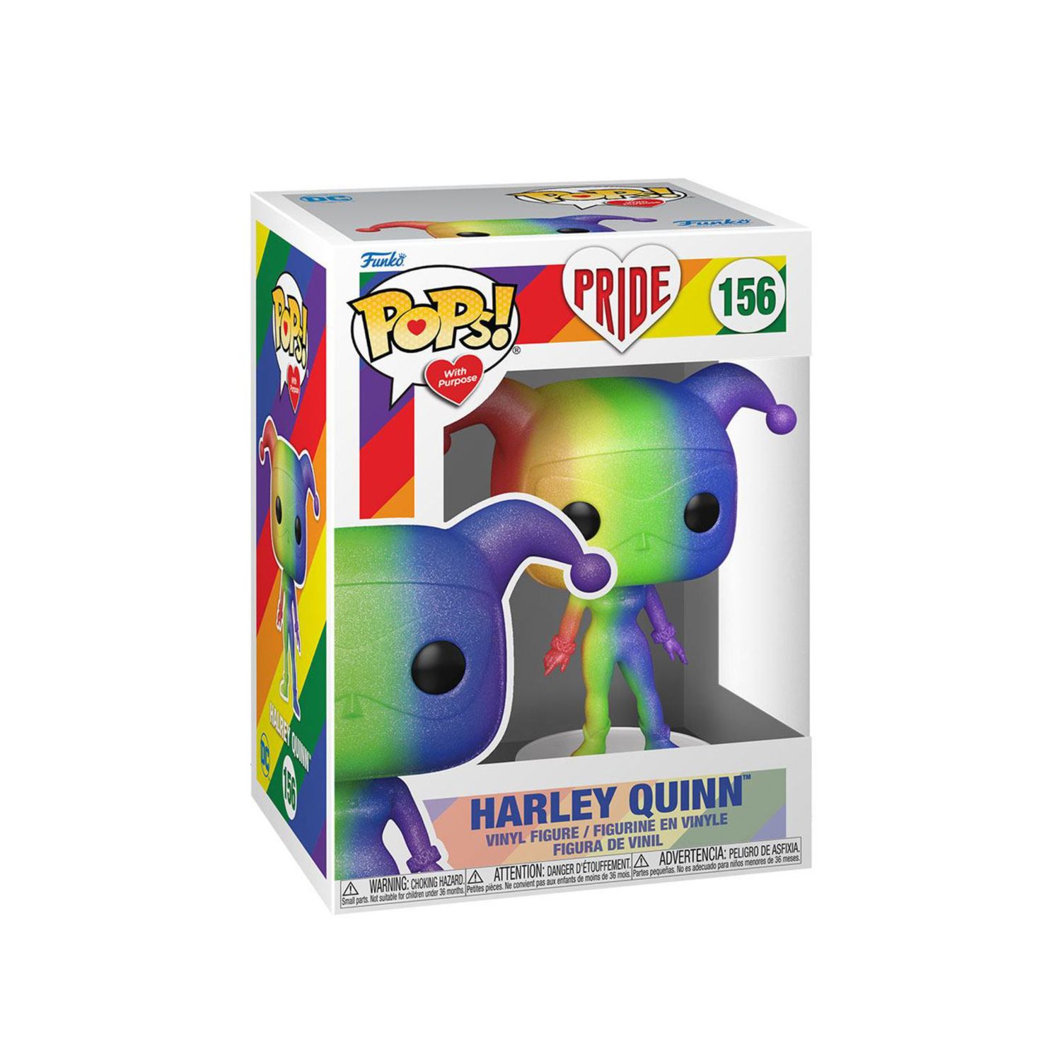 FUNKO POP! DC Pride 2022  -  Harley Quinn 156