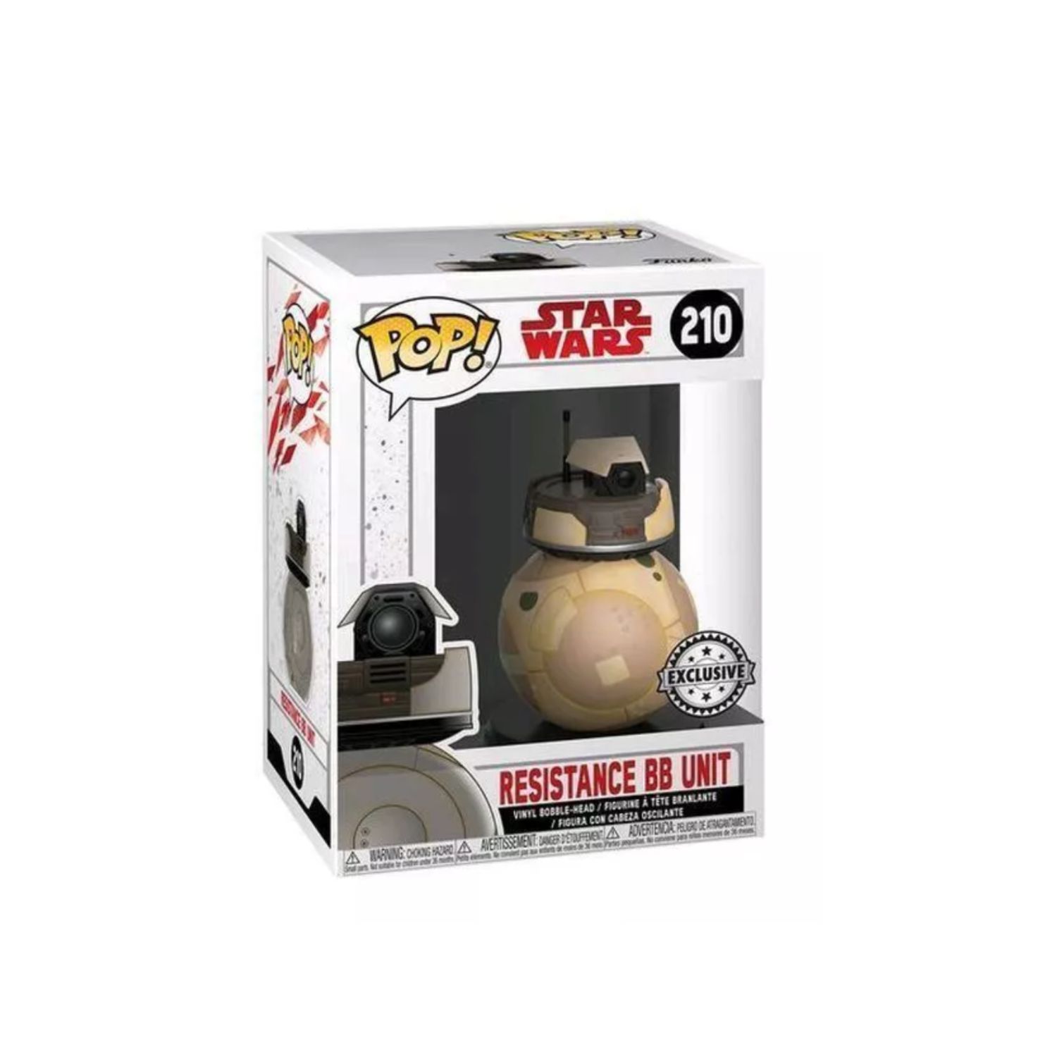 FUNKO POP! Star Wars  -  Resistance BB Unit 210 - (##)