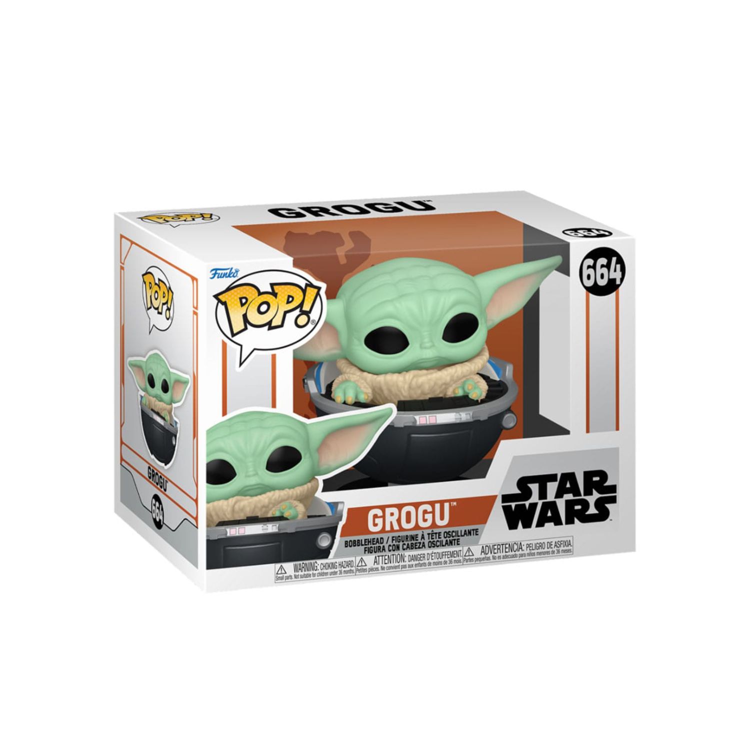 FUNKO POP! Star Wars  -  Grogu 664