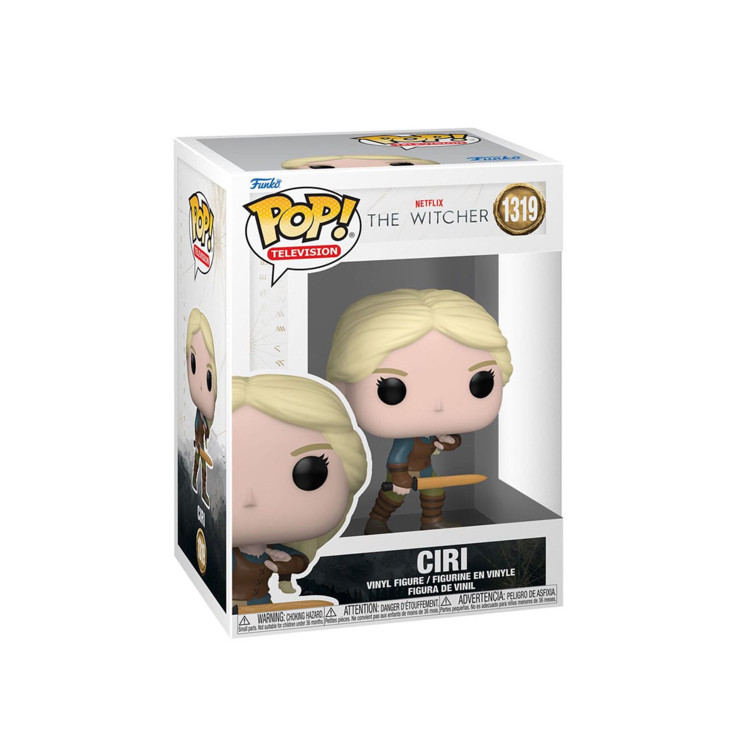 FUNKO POP! The Witcher  -  Ciri w/sword 1319