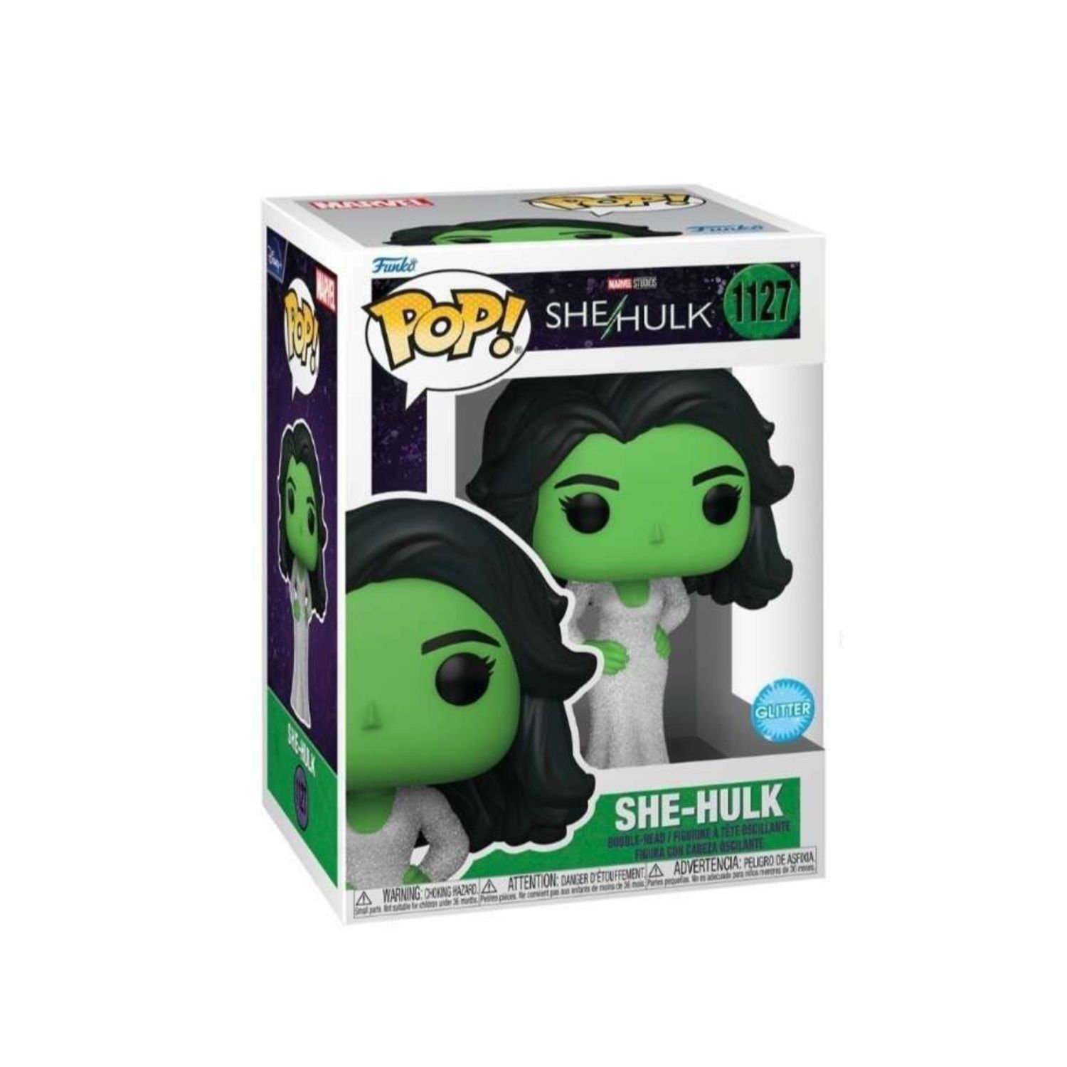 FUNKO POP! She-Hulk  -  She-Hulk (Glitter) 1127  -  (##)