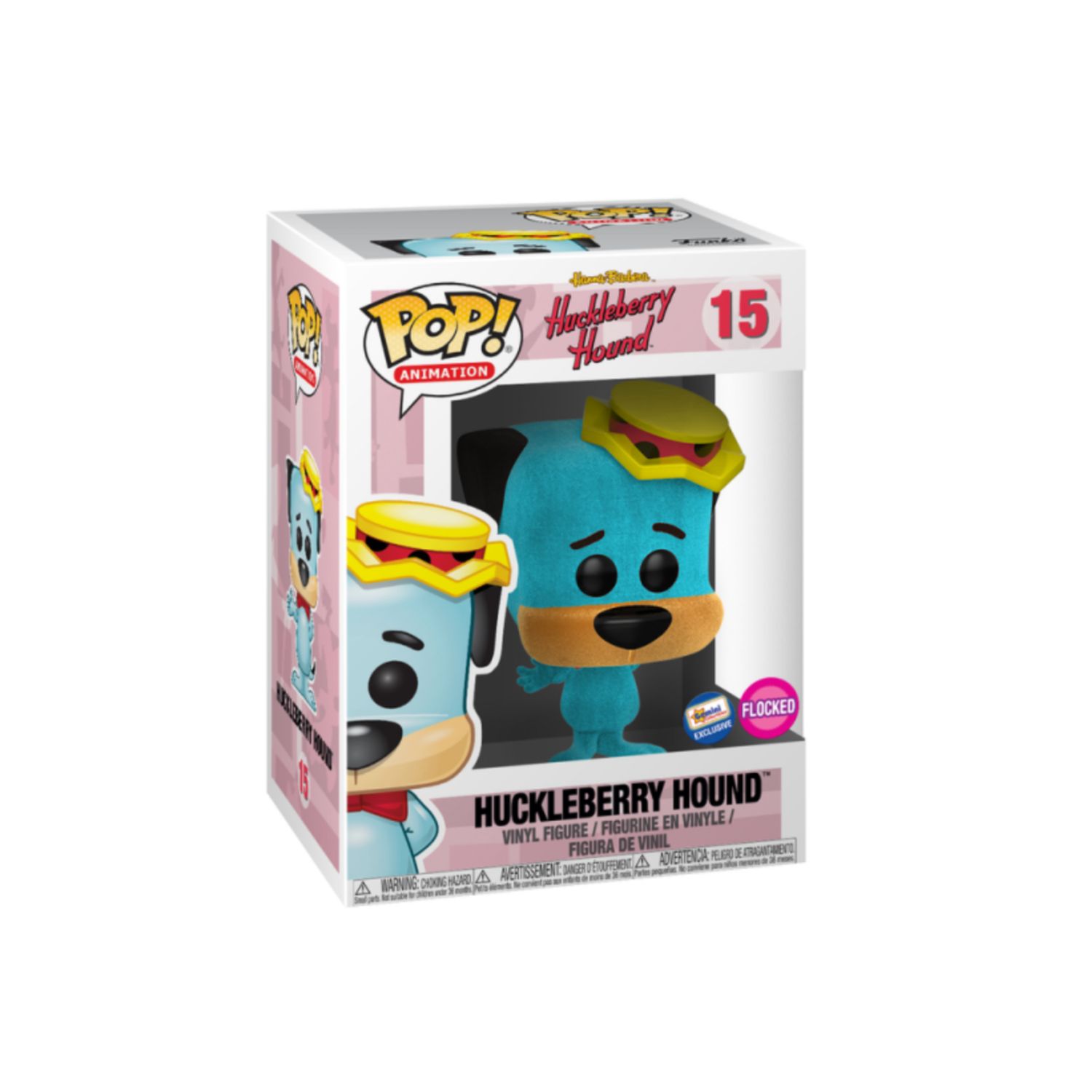 FUNKO POP! Hanna Barbera  -  Huckleberry Hound (Flocked) 15  -  (##)