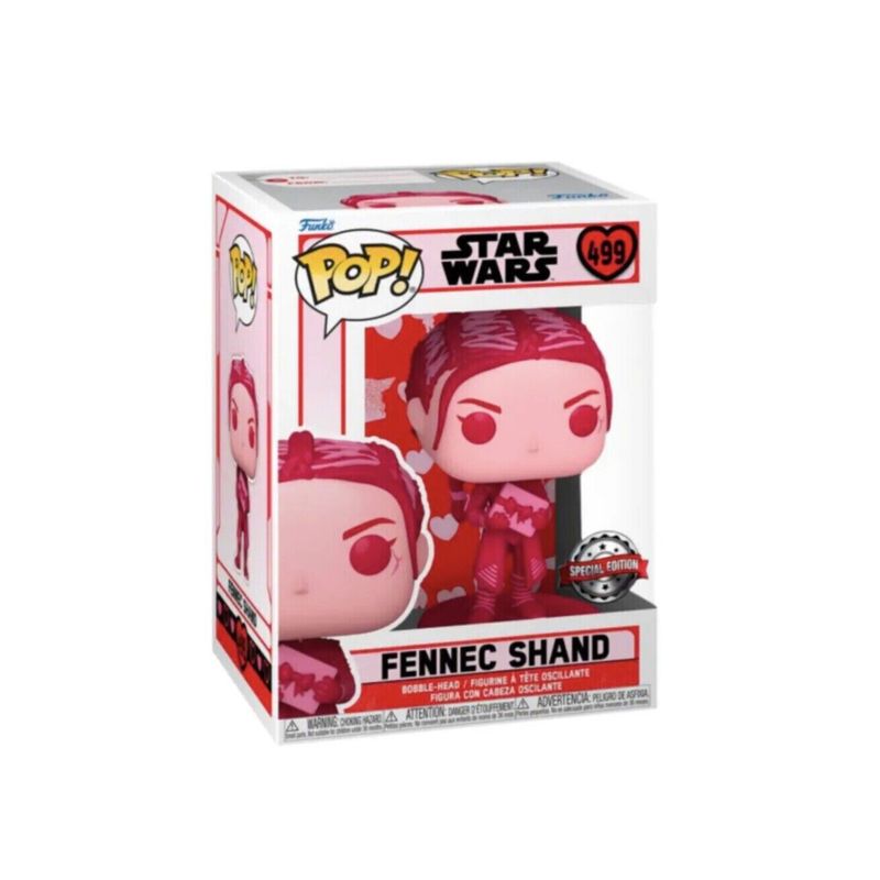 FUNKO POP! Star Wars  -  Fennec Shand (Valentines) 499  -  (##)