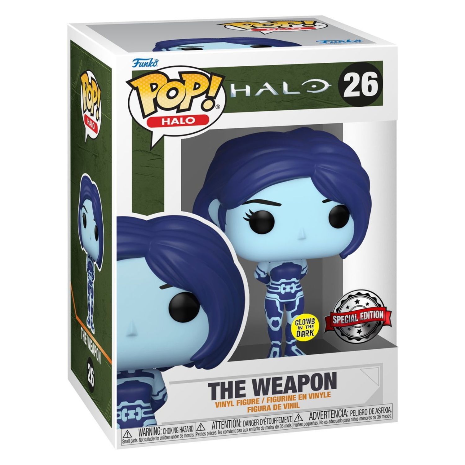 FUNKO POP! Halo  -  The Weapon (Glows in the Dark) 26  -  (##)