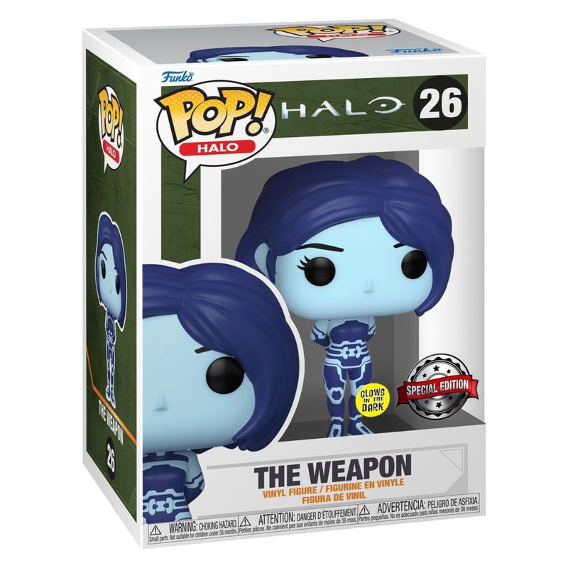 FUNKO POP! Halo  -  The Weapon (Glows in the Dark) 26  -  (##)