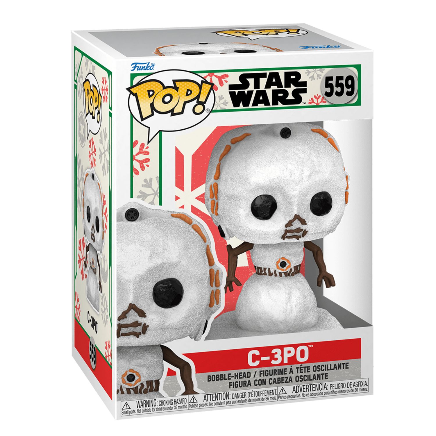 FUNKO POP! Star Wars  -  C-3PO (Glitter) 559  -  (##)