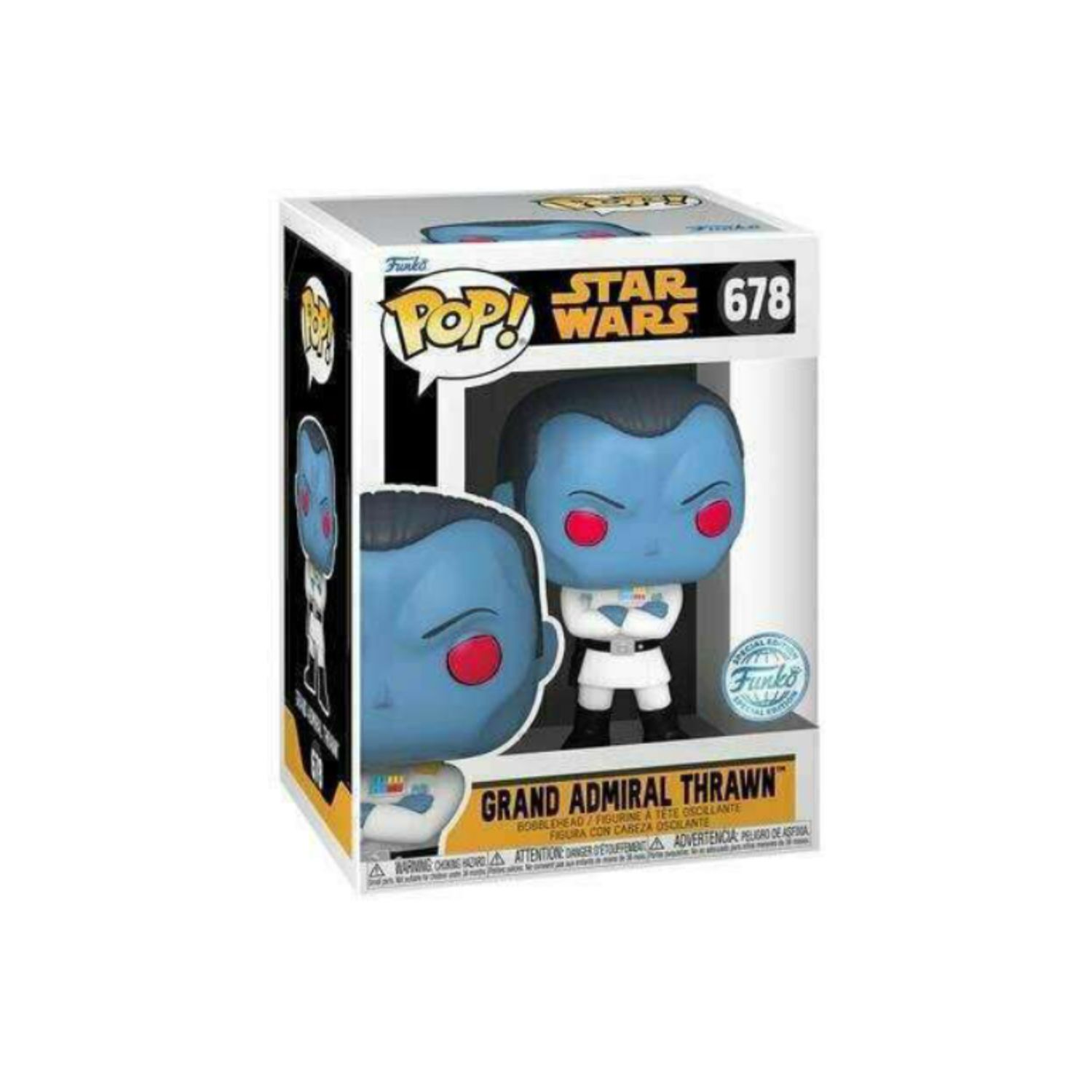 FUNKO POP! Star Wars  -  Grand Admiral Thrawn 678  -  (##)