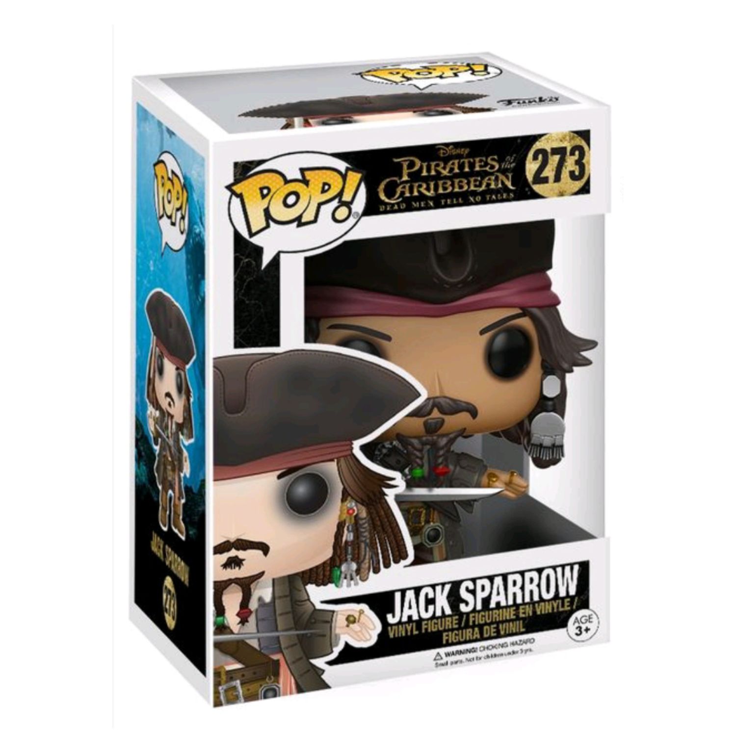 FUNKO POP! Pirates of the Caribbean  -  Jack Sparrow 273  -  (##)