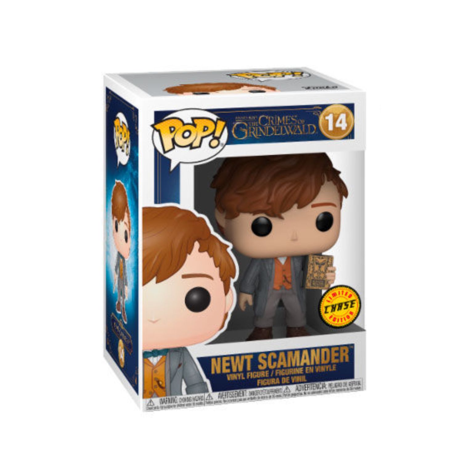 FUNKO POP! Fantastic Beasts  -  Newt Scamander 14 - Limited Chase Edition   -  (##)