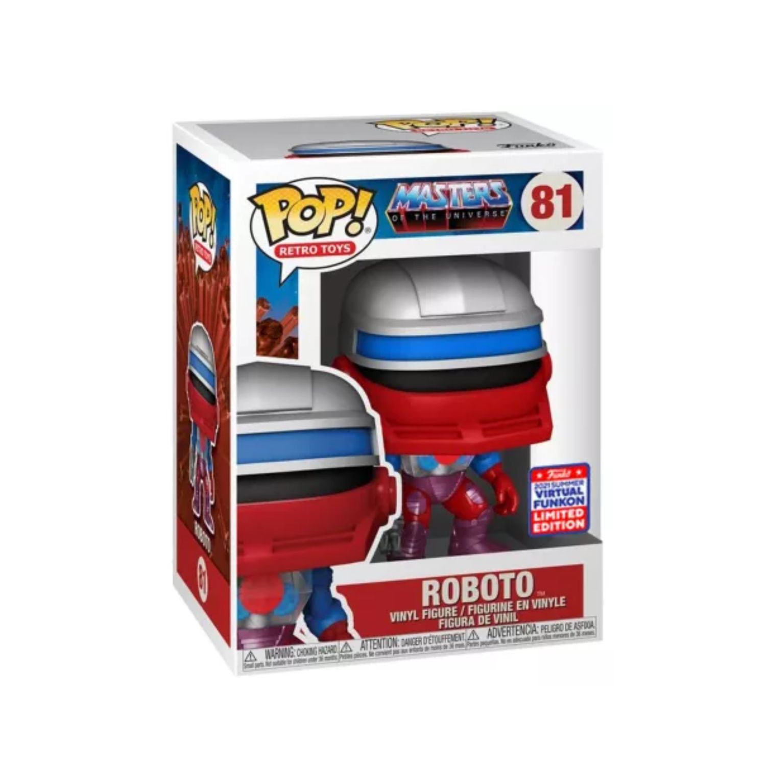 FUNKO POP! Masters of the Universe  -  Roboto 81  -  (##)