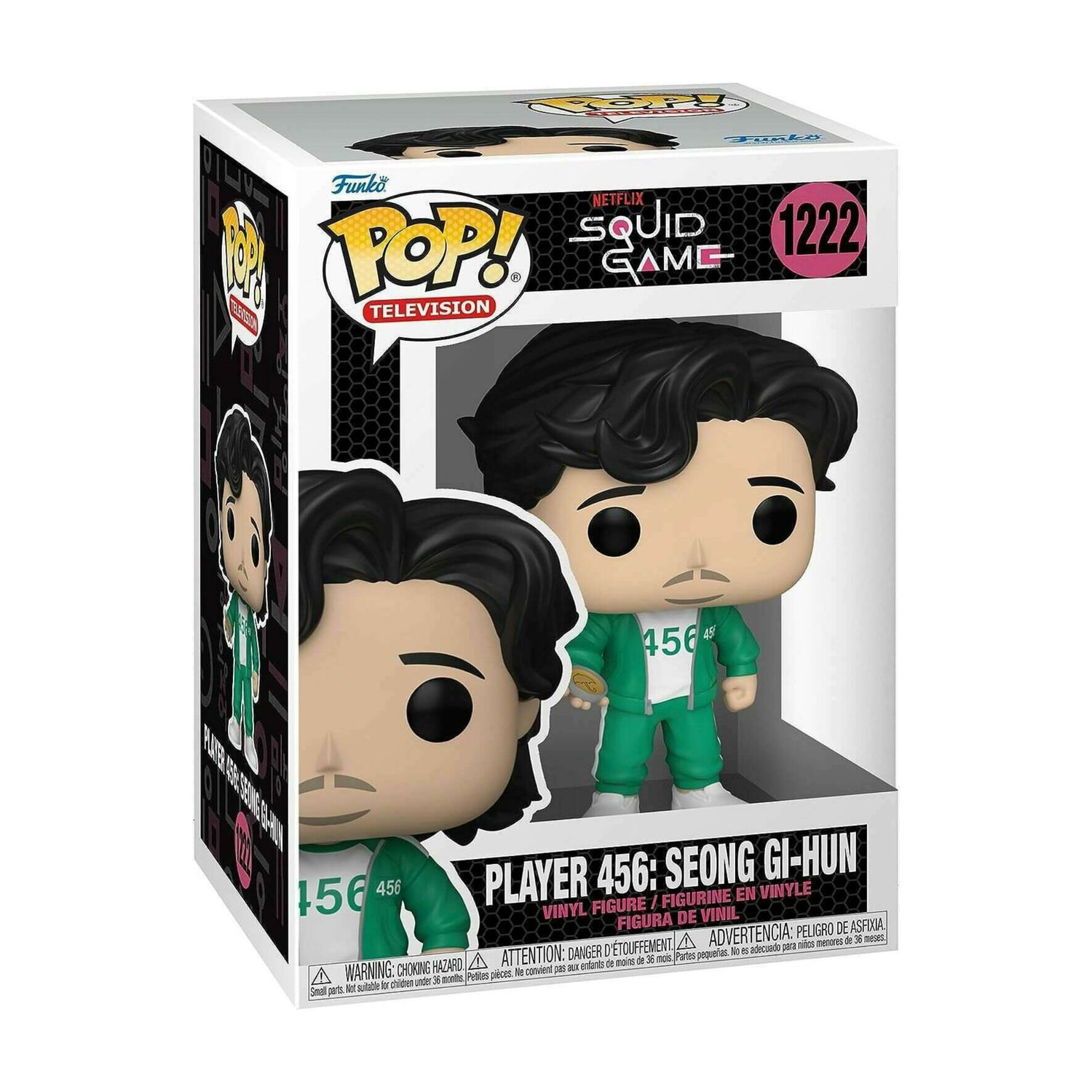 FUNKO POP! Squid Game  -  Player 456: Seong Gi-Hun 1222  -  (##)