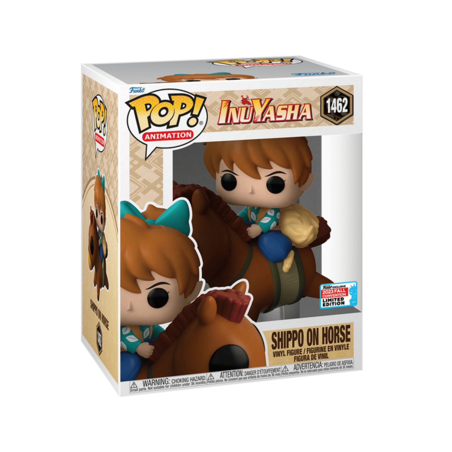FUNKO POP! Inuyasha  -  Shippo on Horse 1462 - 2023 Fall Convention  -  (##)