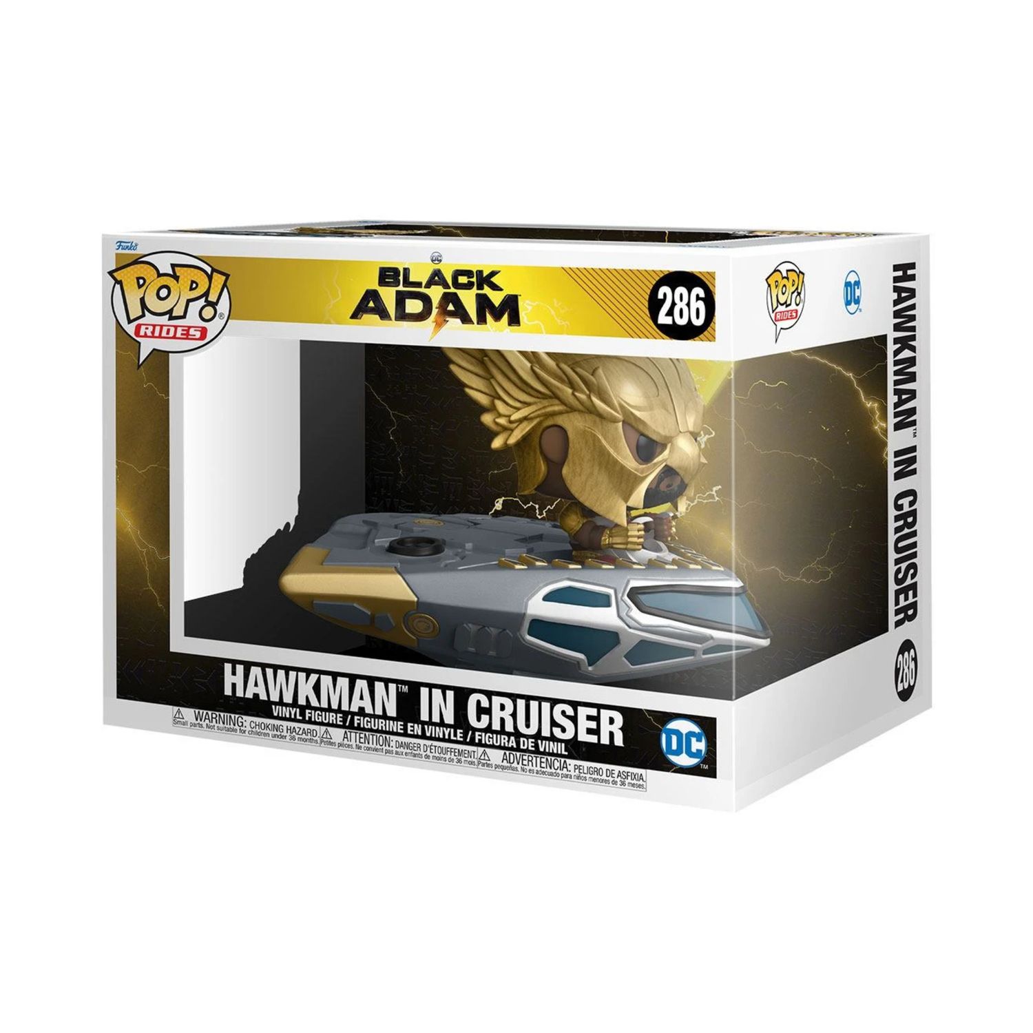 FUNKO POP! DC Black Adam  -  Hawkman in Cruiser 286  -  (##)