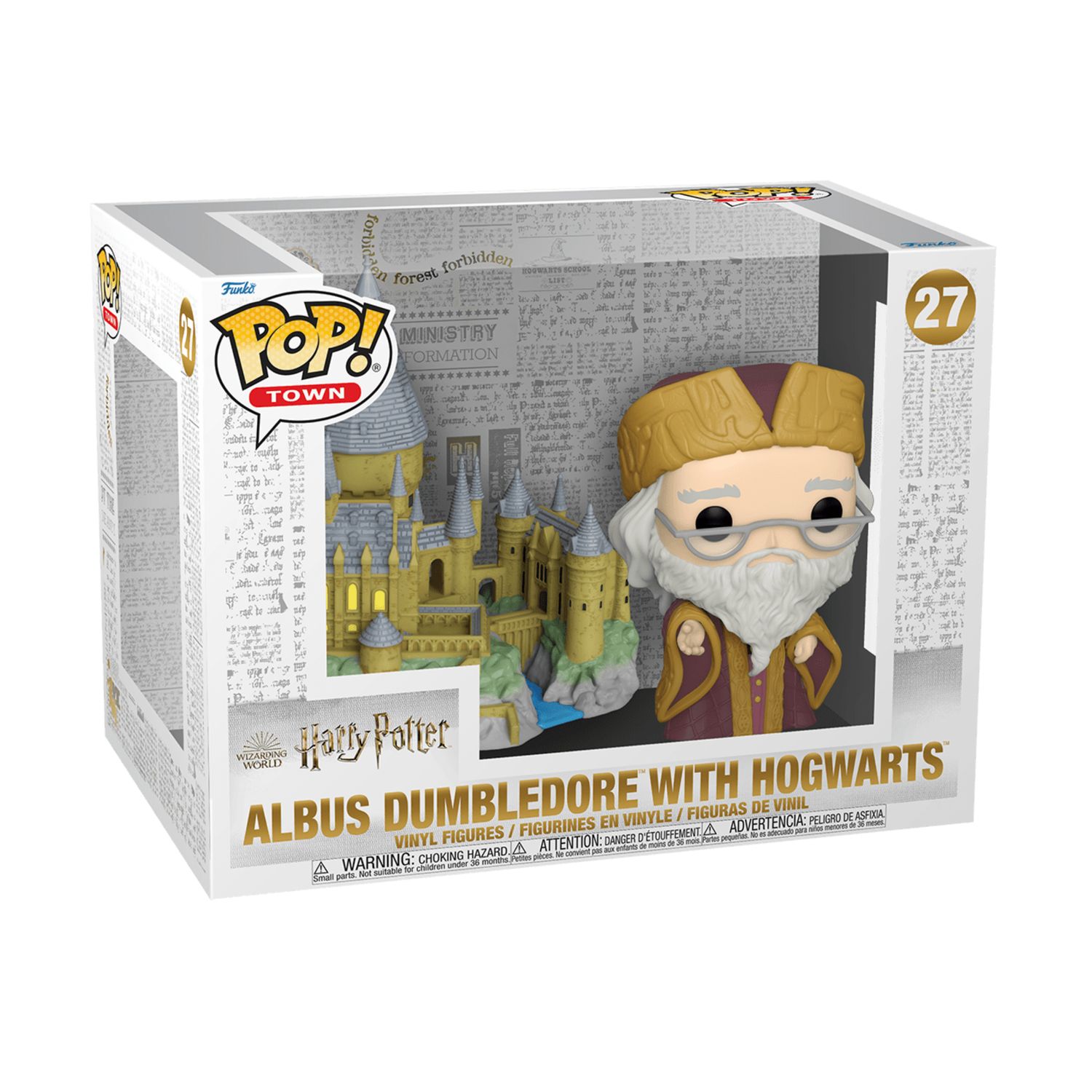 FUNKO POP! Harry Potter  -  Albus Dumbledore with Hogwarts 27  -  (##)