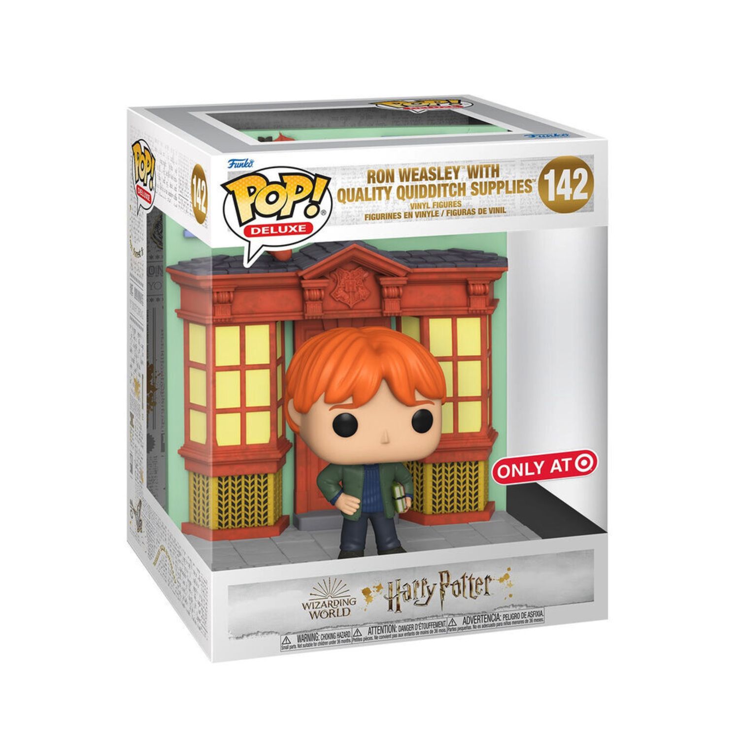 FUNKO POP! Harry Potter  -  Ron Weasley with Quality Quidditch Supplies 142  -  (##)