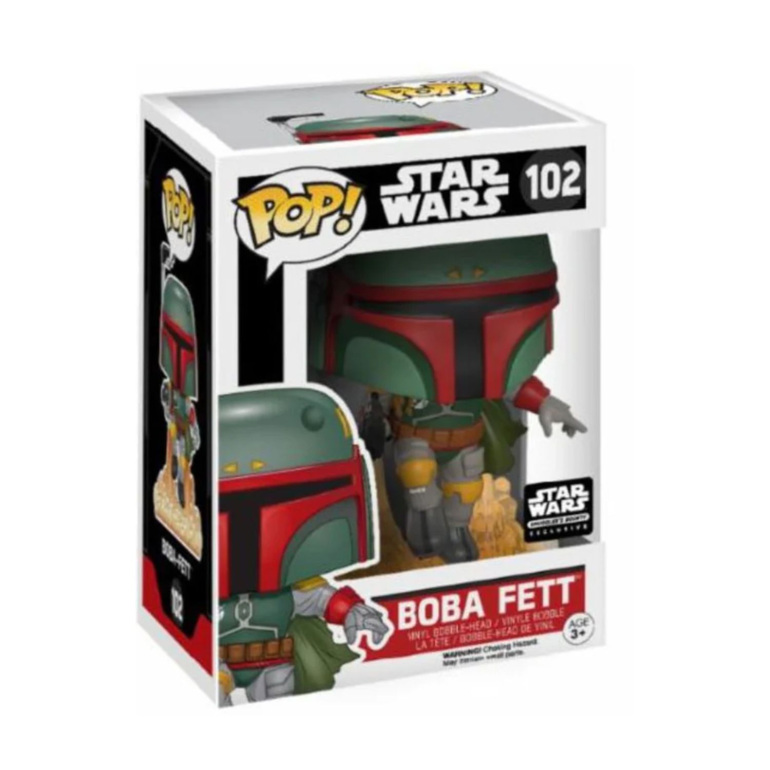 FUNKO POP! Star Wars  -  Boba Fett 102 - Smuggler's Bounty Exclusive  -  (##)