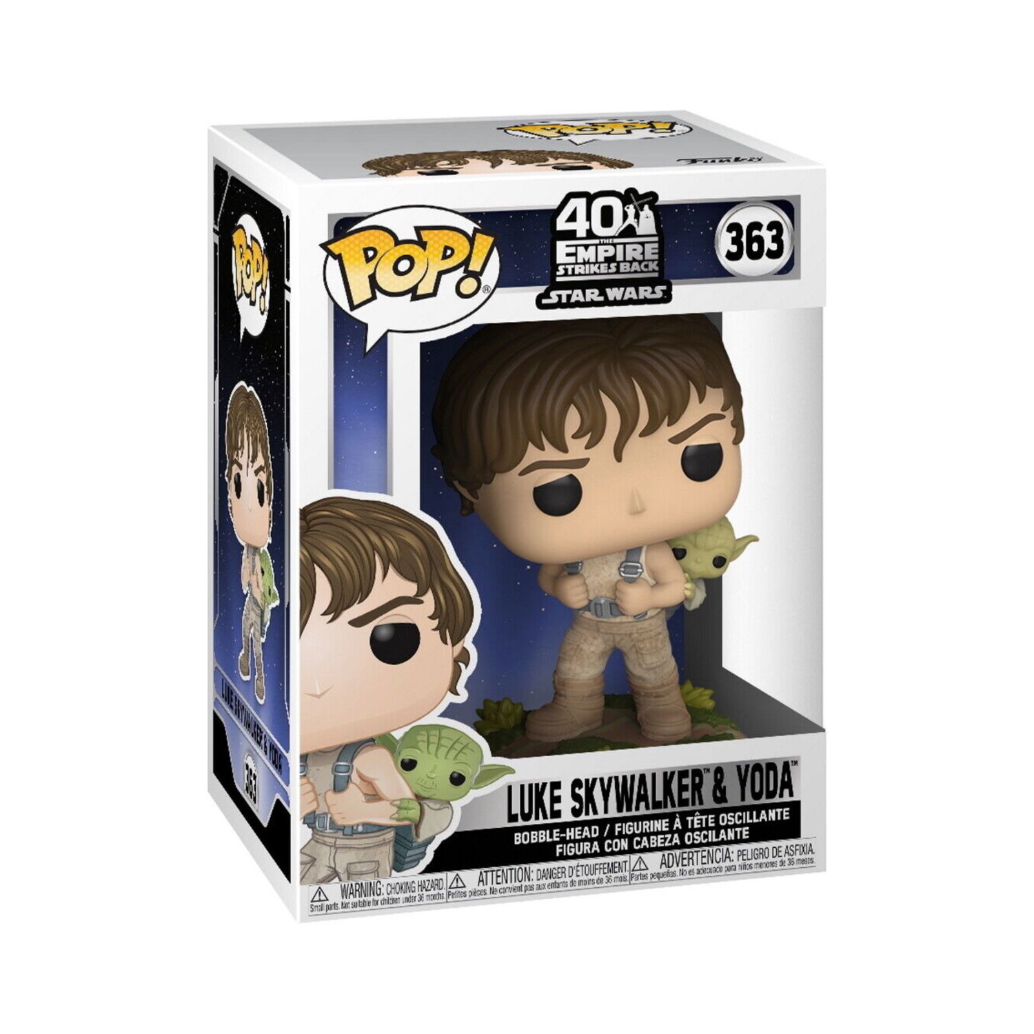 FUNKO POP! Star Wars  -  Luke Skywalker & Yoda 363  -  (##)