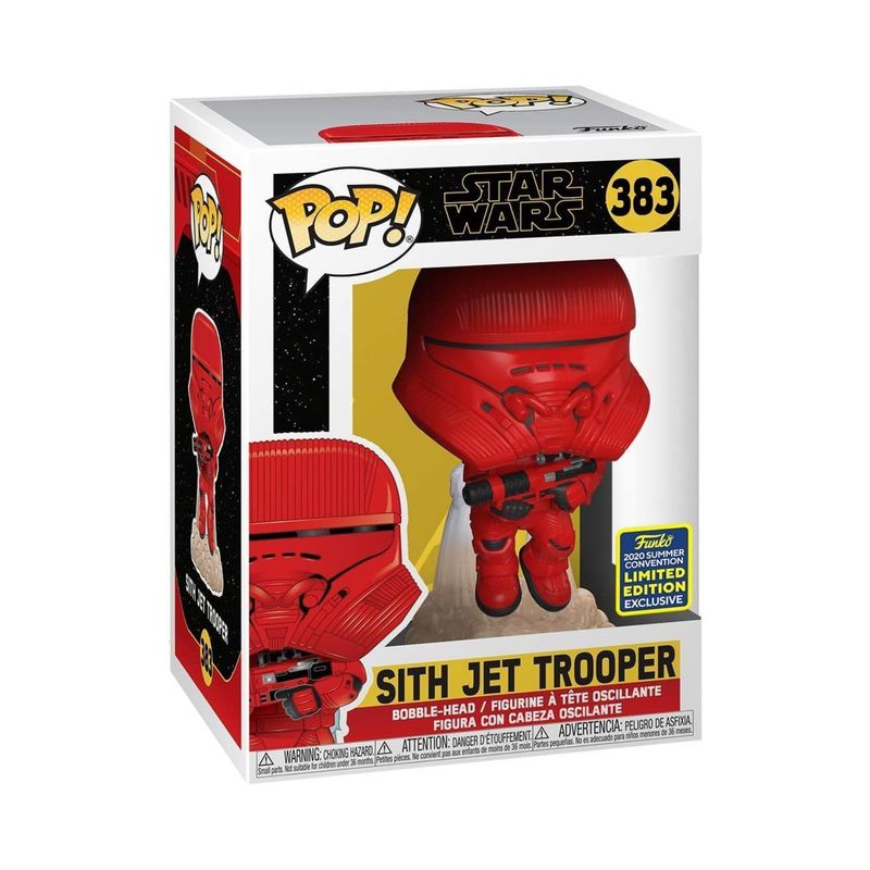 FUNKO POP! Star Wars  -  Sith Jet Trooper 383 - 2020 Summer Convention  -  (##)