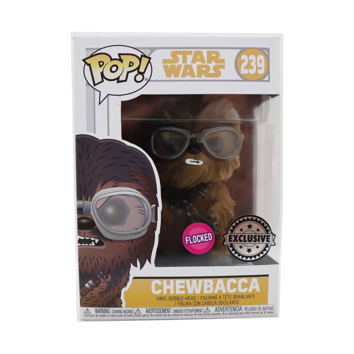 FUNKO POP! Star Wars  -  Chewbacca 239 (Flocked)  -  (##)
