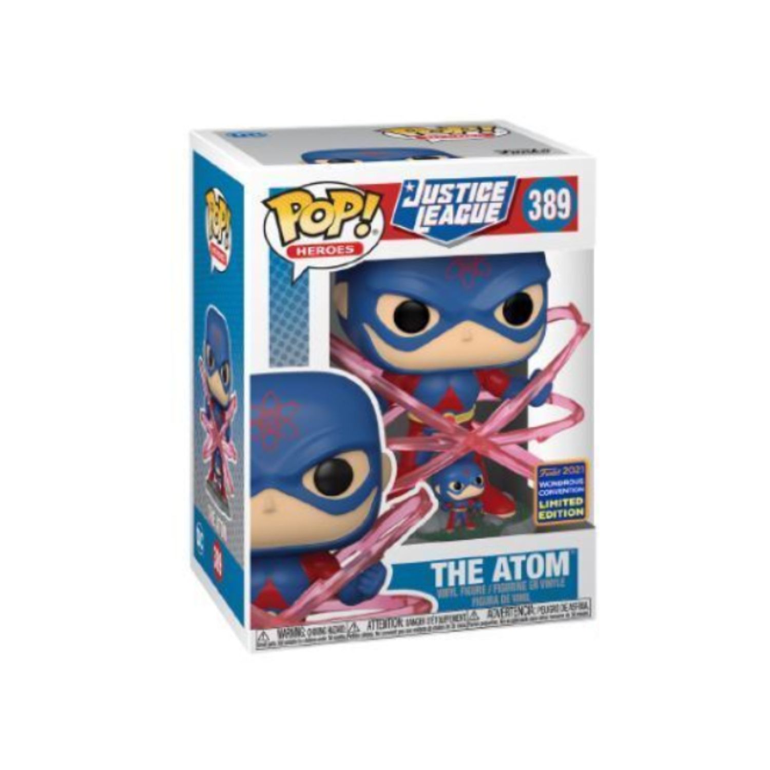 FUNKO POP! Justice League  -  The Atom 389  - 2021 Wondrous Convention -  (##)