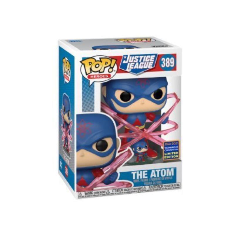FUNKO POP! Justice League  -  The Atom 389  - 2021 Wondrous Convention -  (##)