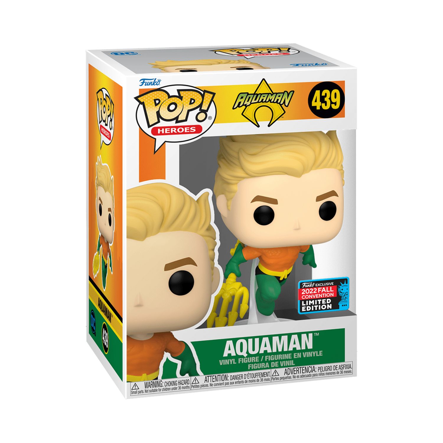 FUNKO POP! Aquaman  -  Aquaman 439 - 2022 Fall Convention  -  (##)