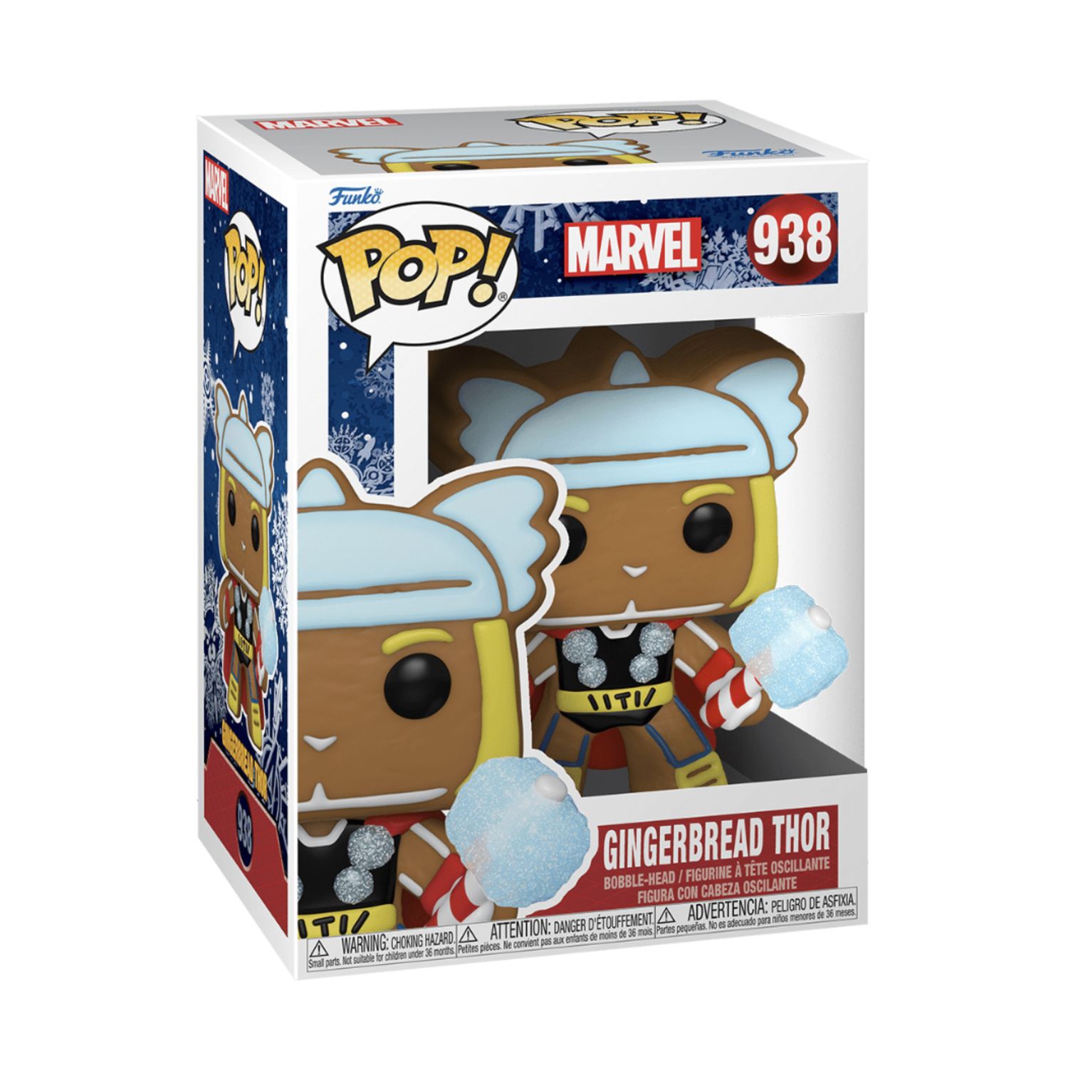 FUNKO POP! Marvel  -  Gingerbread Thor 938  -  (##)