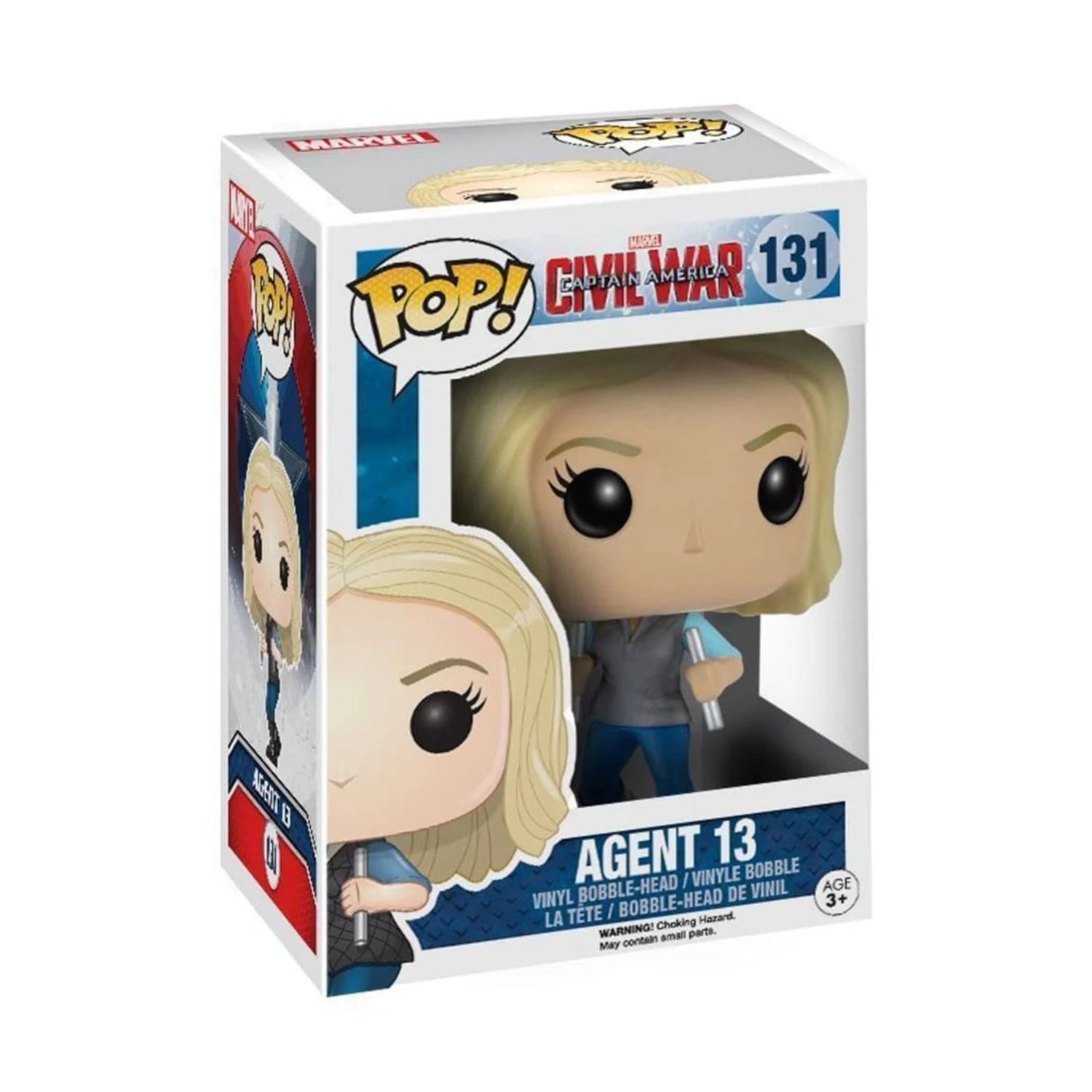 FUNKO POP! Captain America Civil War  -  Agent 13 131 - (##)