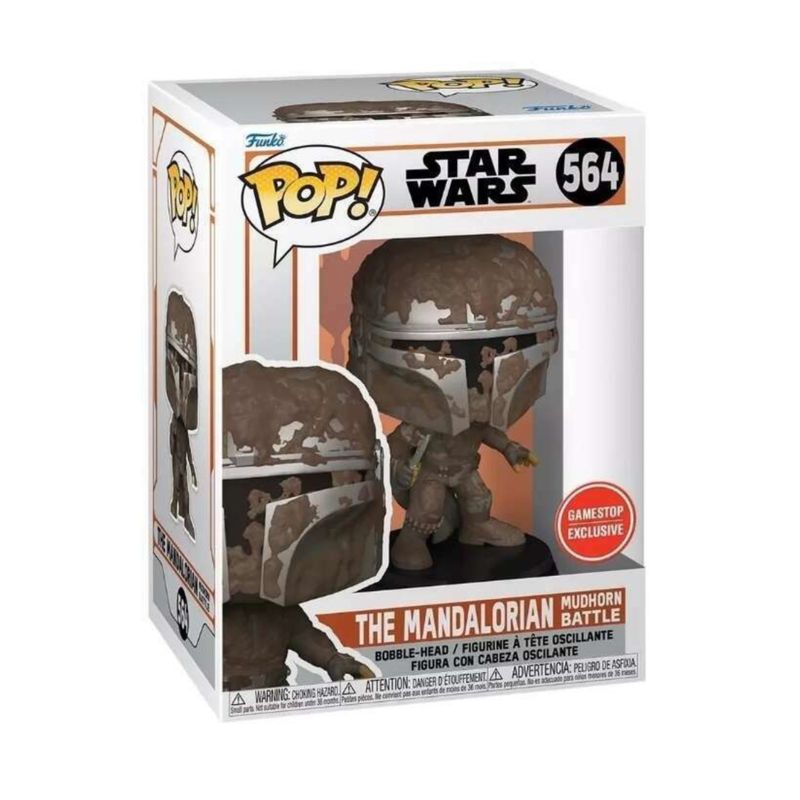 FUNKO POP! Star Wars  -  The Mandalorian Mudhorn Battle 564 - Gamestop Exclusive  -  (##)