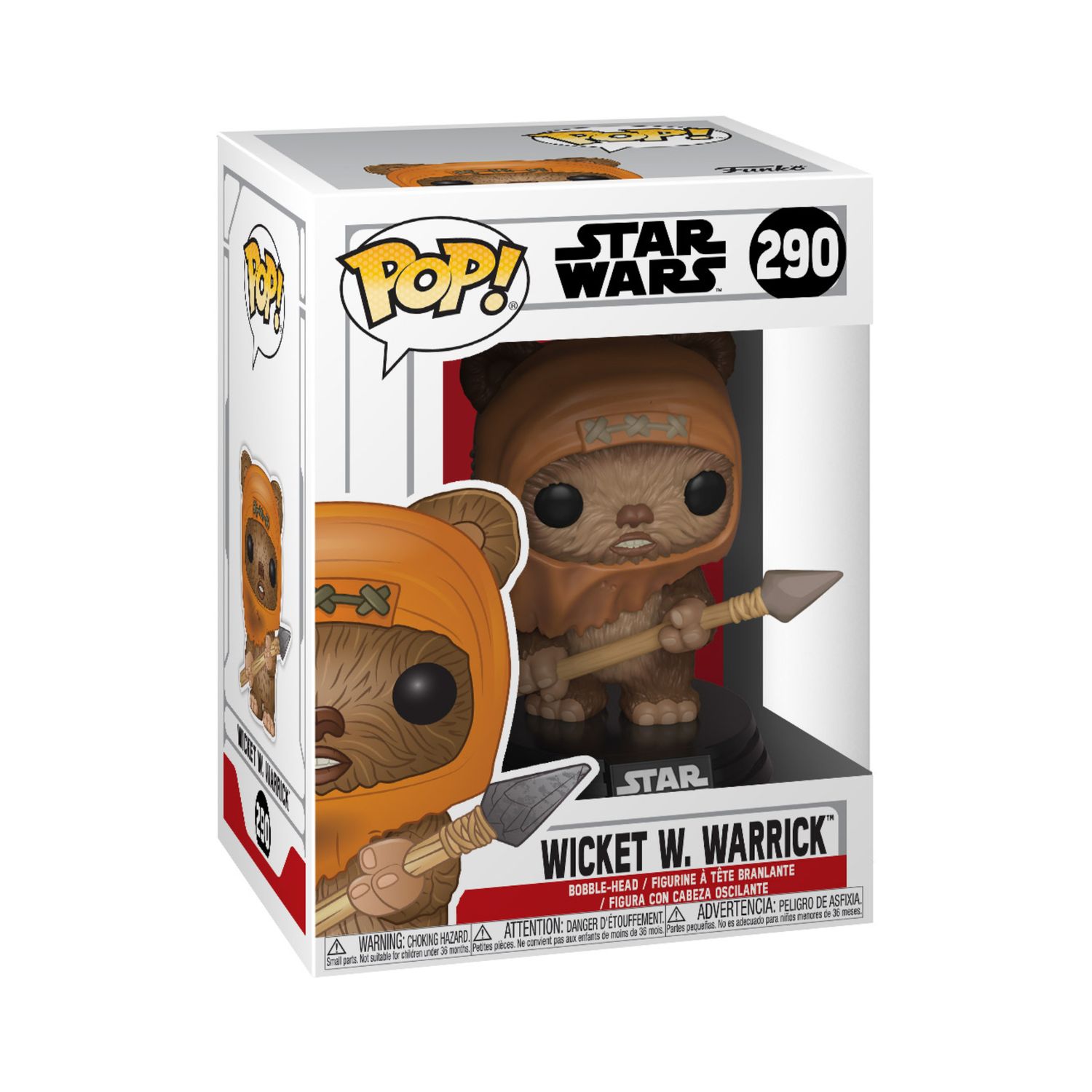 FUNKO POP! Star Wars  -  Wicket W. Warrick 290  -  (##)