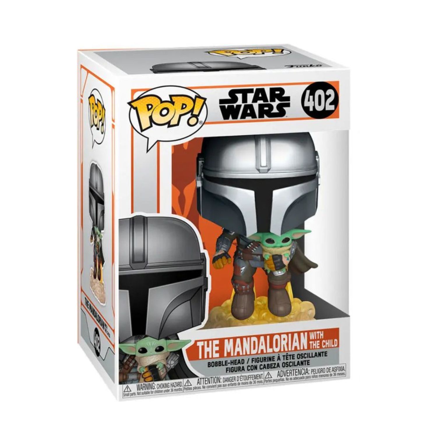 FUNKO POP! Star Wars  -  The Mandalorian with the Child 402  -  (##)