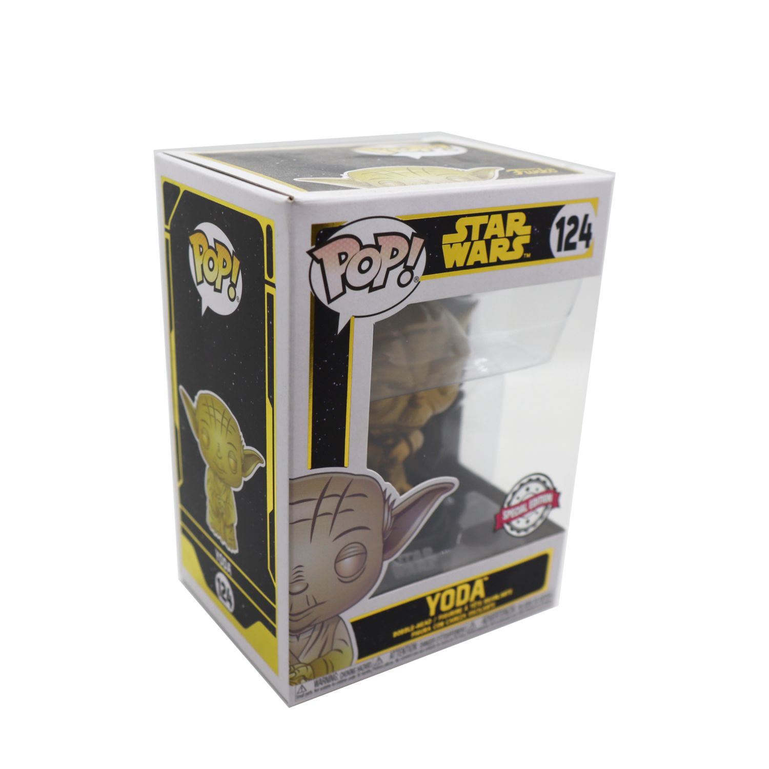 FUNKO POP! Star Wars  -  Yoda (Gold) 124  -  (##)