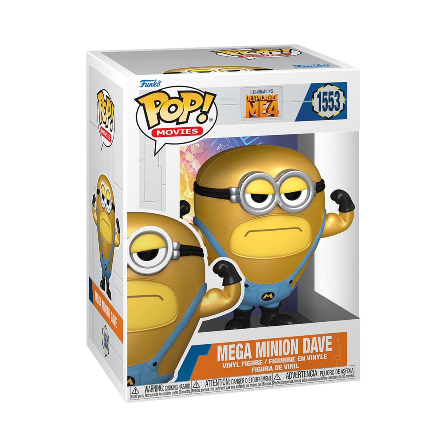 FUNKO POP! Despicable Me 4  -  Mega Minion Dave 1553