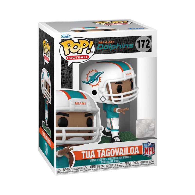 FUNKO POP! NFL Miami Dolphins  -  Tua Tagovailoa 172  -  (##)