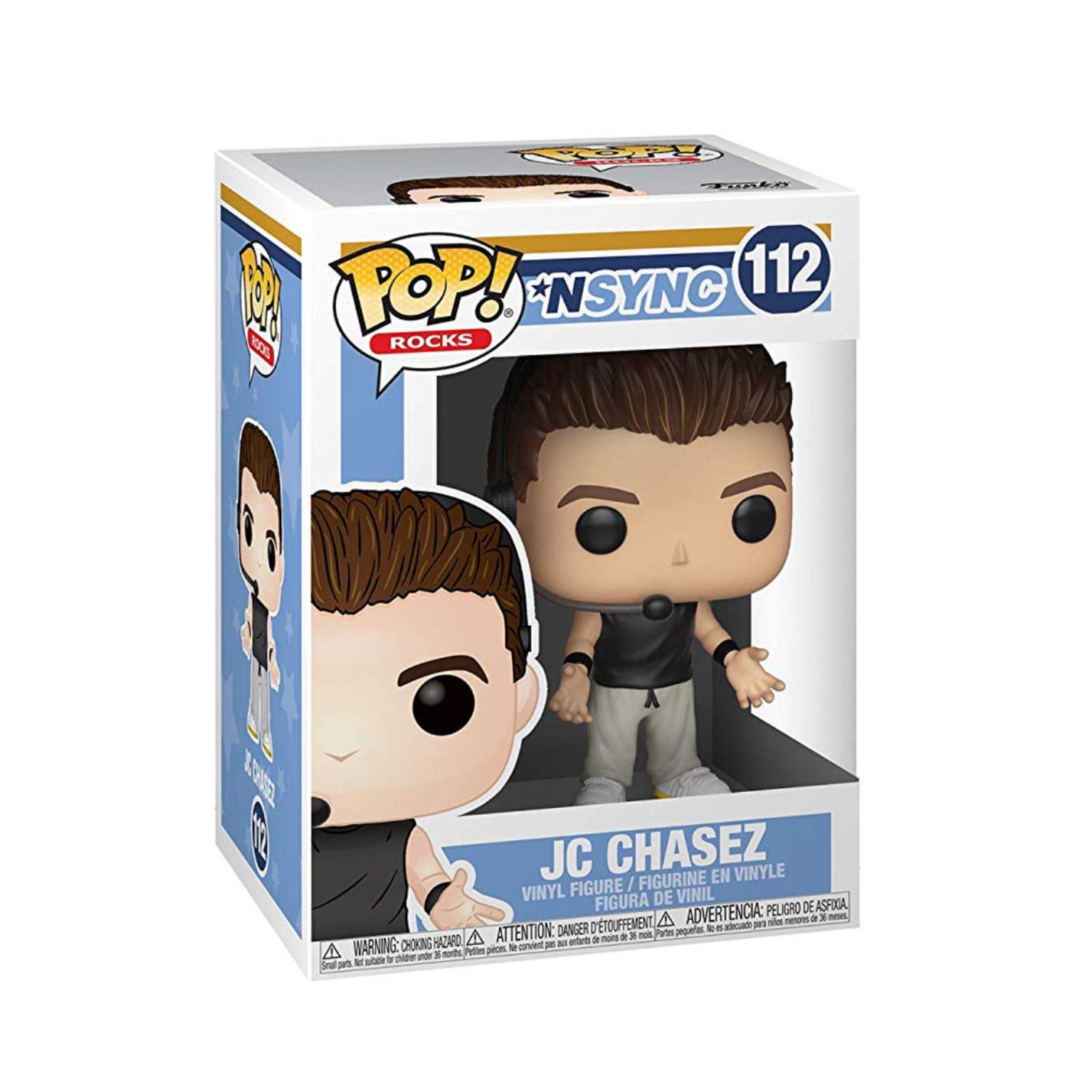 FUNKO POP! NSYNC  -  JC Chasez 112  -  (##)