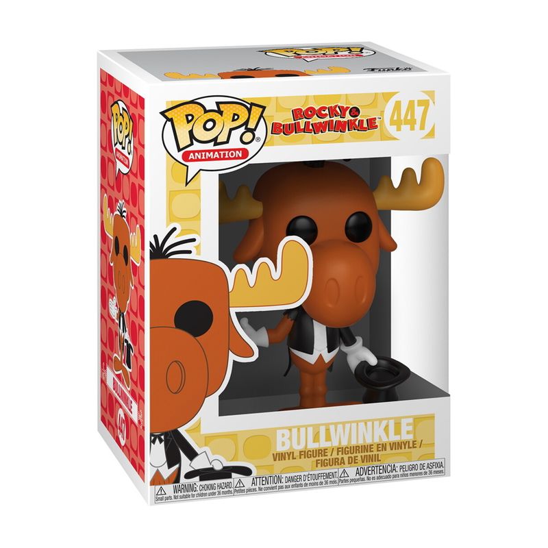 FUNKO POP! Rocky & Bullwinkle  -  Bullwinkle 447  -  (##)